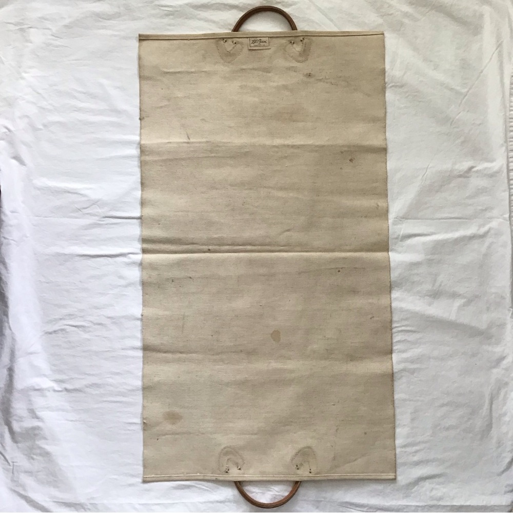 Vintage L.L. Bean Canvas Firewood Carrier - Picture 9 of 9